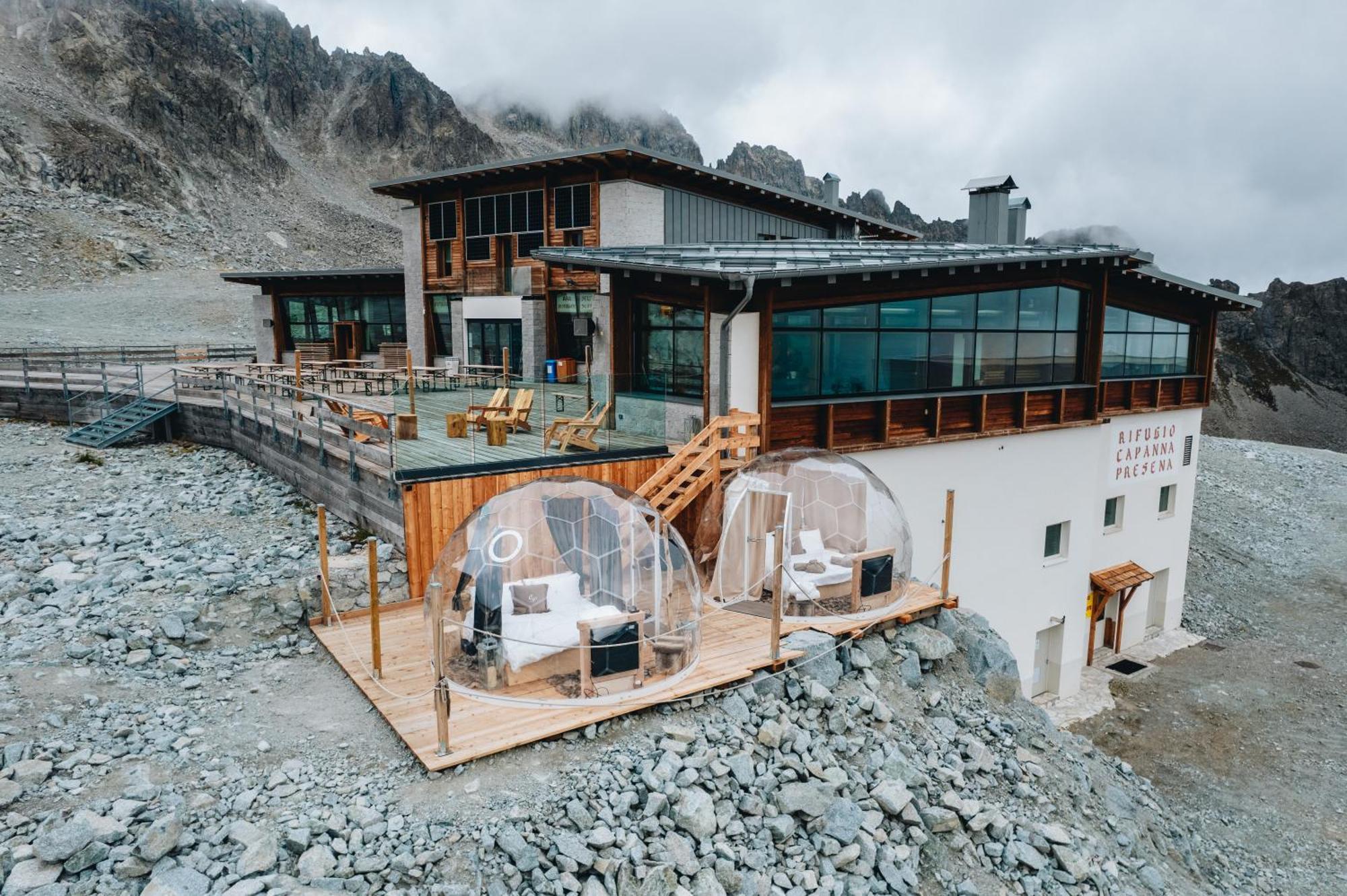 Hotel Capanna Presena Passo del Tonale Esterno foto